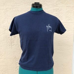 Guy Harvey Navy Fishing Shirt